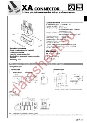 XAP-13V-1 datasheet  